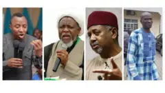 Omoyele Sowore, Ibrahim El-Zakzaky, Sambo Dasuki ati Jones Dabiri