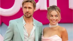 Margot Robbie and Ryan Gosling