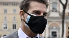 Tom Cruise filming in Rome