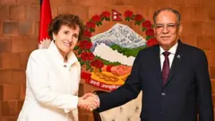 एलिस पी अलब्राइट नेपाल भ्रमण गर्ने एमसीसीकी सबैभन्दा उच्च अधिकारी हुन्