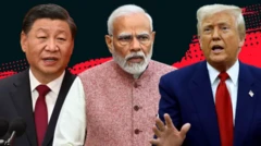 ਸ਼ੀ ਜਿਨਪਿੰਗ, ਨਰਿੰਦਰ ਮੋਦੀ ਅਤੇ ਡੌਨਲਡ ਟਰੰਪ