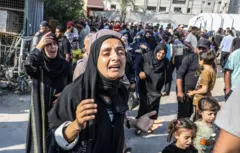 فرار از مناطق امن خان یونس