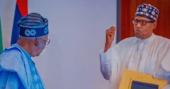 Tinubu da Buhari 
