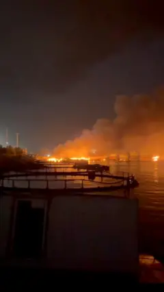 انفجار در کوهستک هرمزگان