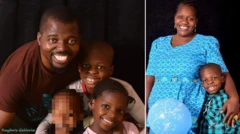 Raymond Nfonnbok and im family wey die from electrocution