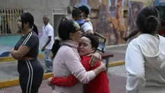 Warga Caracas yang selamat