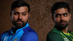 रोहित शर्मा और बाबर आज़म 