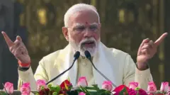 பிரதமர் நரேந்திர மோதி 