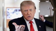 トランプ氏、イランとの戦争終結に向けた協議が進んでいると　双方は攻撃の一時停止続ける