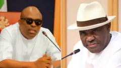 Governor Fubara and Nyesom Wike