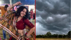 બીબીસી ગુજરાતી વરસાદ ચોમાસું નવરાત્રિ ગરબા સૌરાષ્ટ્ર કચ્છ વેધર અપડેટ