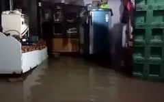 રાજકોટના ધોરાજીમાં ધોધમાર વરસાદ