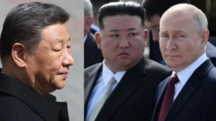 சீனா, ரஷ்யா, வடகொரியா, ஜின்பிங் - புதின் - கிம், டிரம்ப், அமெரிக்கா