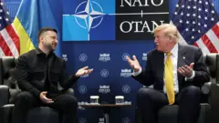 Зеленский и Трамп.
