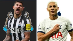 ኒውካስል ዩናይትድ ከቶተንሃም 