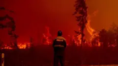 منطقه ساخا در شمال روسیه آخرین بار در سال ۲۰۲۱ شاهد آتش‌سوزی بود 