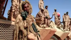 جنود سودانيون. أرشيف