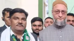 ताहिर हुसैन, ओवैसी