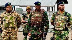 Abakuru b'ingabo za SADC ziri mu butumwa muri DRC 