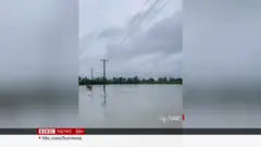 ပြည်နယ်နဲ့ တိုင်း တချို့မှာ စံချိန်တင် ရေကြီး