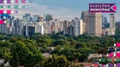 Imagem mostra cidademw 2 2024São Paulo com área verde entre prédios