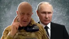 Prigozhin na Putin