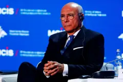 رمزي عز الدين رمزي عندما كان يشغل منصب نائب المبعوث الأممي الخاص لسوريا في مؤتمر بموسكو عام 2018