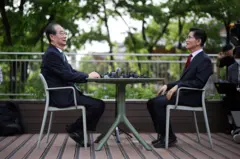 한덕수 후보와 김문수 후보