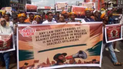 Protesters for Lagos
