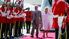 Карл во время визита в Канаду 