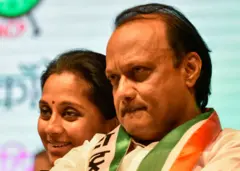 अजित पवार आणि सुप्रिया सुळे 