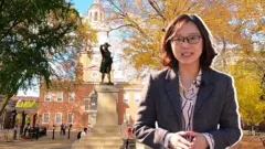 當地時間11月5日，BBC中文記者來到美國賓夕法尼亞州，走訪城市和郊區的兩個投票站，看看搖擺州的投票盛況。