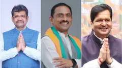 पराग शाह, प्रशांत ठाकूर आणि मंगल प्रभात लोढा