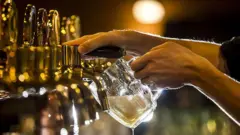 Пиво розливають у пабі в Чехії