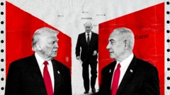 ABD Başkanı Donald Trump, Rusya Devlet Başkanı Vladimir Putin ve İsrail Başbakanı Binyamin Netanyahu 