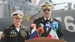 ایراني او روسي پوځي چارواکي