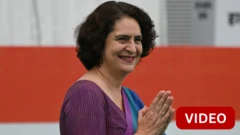 வயநாடு இடைத்தேர்தல்: மாபெரும் வாக்கு வித்தியாசத்தில் பிரியங்கா காந்தி முன்னிலை