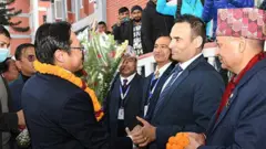 मन्त्री सुदन किराती र क्यानका महानिर्देशक प्रदीप अधिकारी