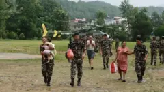 रसुवाबाट बिहीवार बिहान केहीको उद्धार गरिएको सेनाले जनाएको छ