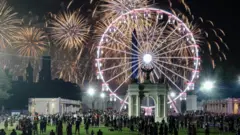 Pipo watch one fireworks display wey dey attempt di largest firework display in history wit 850,000 fireworks