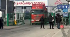 Қирғизистон ва Ўзбекистон ўртасидаги ўтиш пости