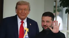 ट्रंप और ज़ेलेंस्की