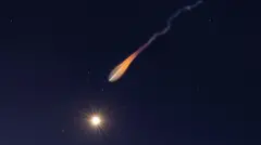 Amerykańska firma kosmiczna SpaceX pomyślnie wystrzeliła przed świtem, przy świetle sierpa Księżyca, rakietę Falcon 9 z wieloma satelitami Starlink. Start odbył się 24 stycznia 2025 roku z bazy kosmicznej Vandenberg Space Force Base w pobliżu Lompoc w Kalifornii.
