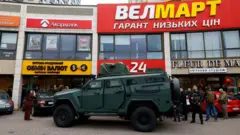 місце стрілянини в Києві