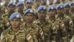 TNI mengirimkan sejumlah tentara ke Kongo dalam misi perdamaian PBB. 