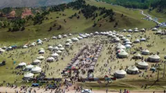 Чуңкурчактагы иш-чарага миңдеген адам барды