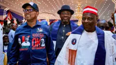 Peter Obi, Seriake Dickson, and Rabiu Kwankwaso