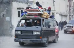 Refah'tan kaçan Filistinliler