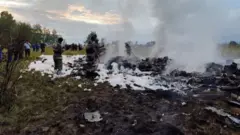 የተከሰከሰው አውሮፕላን 