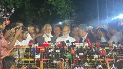 বৈঠক শেষে বিএনপির সংবাদ সম্মেলন